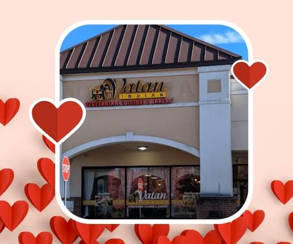 Romantic Valentine’s Day Dinner at Vatan Indian Vegetarian Cuisine-1
