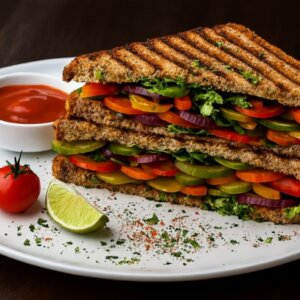 Vegetable jumbo junglee sandwich